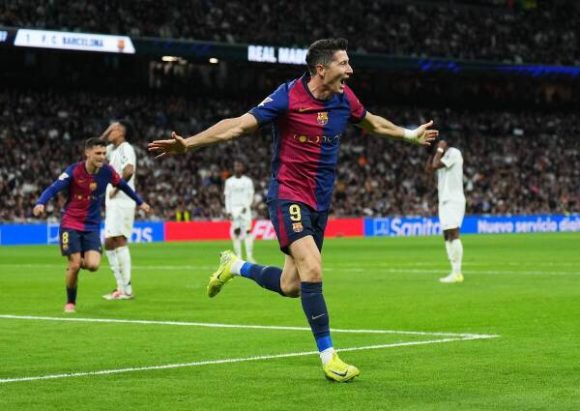 Barcelona restableció su ventaja de tres puntos sobre el Real Madrid en la cima de la clasificación de la liga española