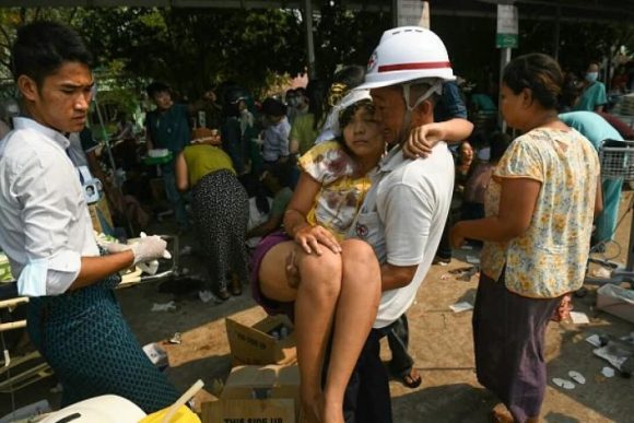 Muertos por el terremoto en Myanmar superan los 3 300 y cifra de heridos alcanza los 4 800