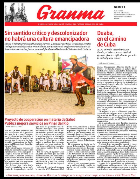 Qué trae la prensa cubana, martes 1 de abril de 2025